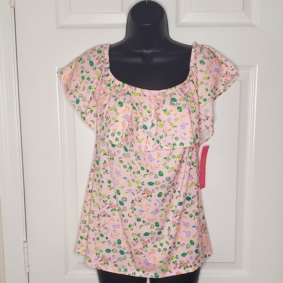 Lilly Pulitzer Tops - NWT Lilly Pulitzer LaFortuna Top L